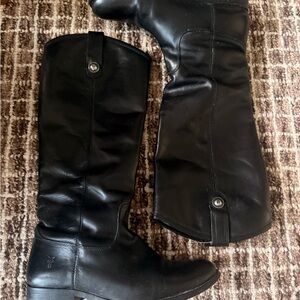 Melissa Black Knee-High Boots